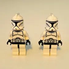 LEGO Star Wars Clone Trooper Minifigures Lot of 2