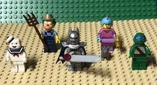 LEGO Minifigures Lot: STAY PUFT MAN, TMNT, BATMAN EXCALIBUR, THE SIMPSONS KRUSTY
