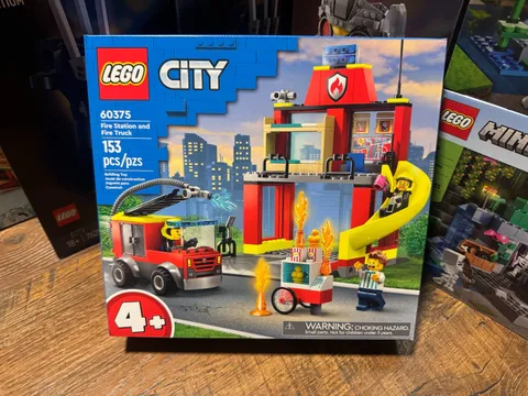 LEGO CITY: Fire Station and Fire Truck (60375) New, Sealed, Retired