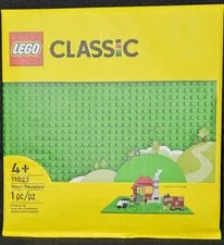 LEGO Classic Green Baseplate 32x32 Lot of 3 (2 Sealed 1 Loose) Set 11023 10"x10"