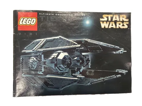 LEGO Star Wars UCS TIE Interceptor 7181 Instruction Manual Booklet 2000 Vintage 