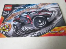 Lego Building Instructions Instruction Racers 8669 Fire Spinner 360