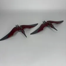 Lego Pteranodon Minifigure Dinosaur ptera04 Pterodactyl 75915 10756 - Lot of 2