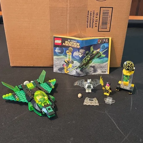 100% Complete LEGO Green Lantern vs Sinestro 76025 174pc w/ Instructions-No Box
