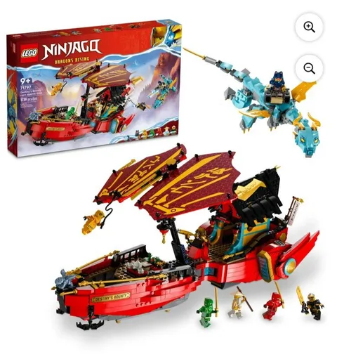 LEGO NINJAGO Destinys Bounty Race Against Time 71797 Minifigure FULL SET SEALED