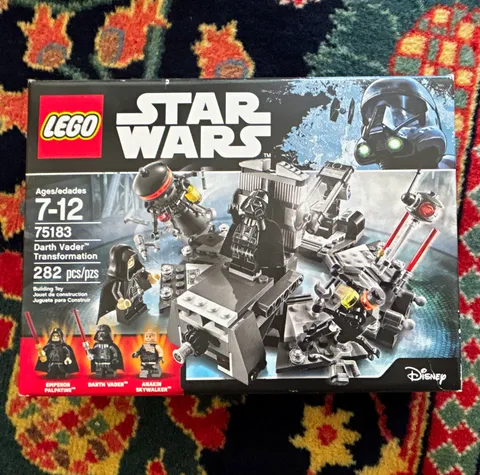 LEGO Star Wars 75183 Darth Vader Transformation Set 282 pcs Brick Separator