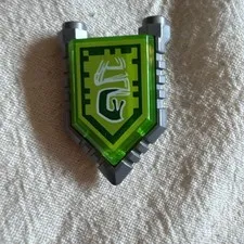 (B86) LEGO Minifigure Force Field Blast Shield  Nexo Knights Battle Weapon 70317