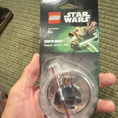 LEGO Star Wars Darth Maul Magnet Custom Printed Multicolor Blister Pack 6+