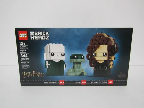 LEGO BRICKHEADZ 40496  LORD VOLDEMORT NAGINI BELLATRIX LESTRANGE  NEW IN BOX