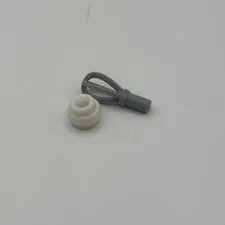 Lego Friends Kitchen Accessories Gray Whisk and White Cupcake Frosting 2 Piece