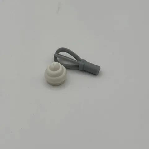 Lego Friends Kitchen Accessories Gray Whisk and White Cupcake Frosting 2 Piece