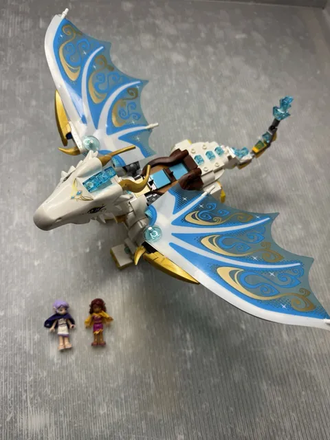 Lego ELVES 41179 White Dragon & 41077 Azari & Aira MINIFIGURE LOT