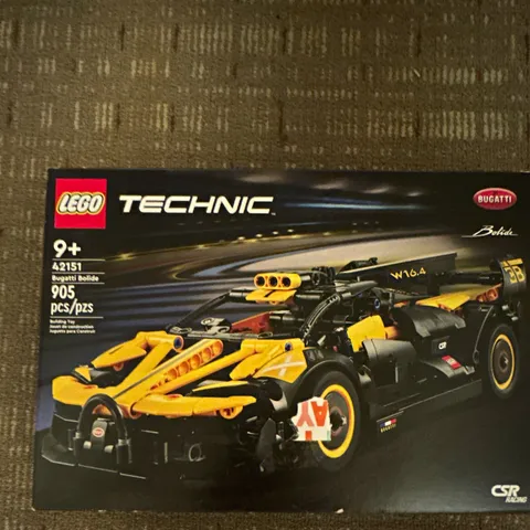 LEGO Technic Bugatti Bolide 42151 Set 905 Pieces CSR Racing Ages 9+