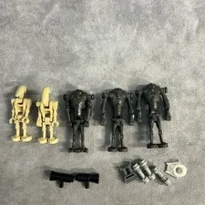 LEGO - LEGO Star Wars - Minifigure Battle Droid Super Battle Droid Lot X 5