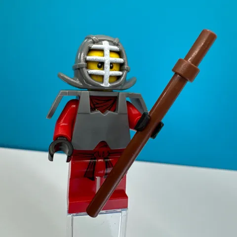 LEGO Minifigure Ninjago Kendo Armor Kai Set 9456 9558 njo0052 Red Ninja Nice