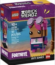 Brand New! LEGO 40728 BRICKHEADZ Fortnite Brite Bomber Exclusive GWP Sealed