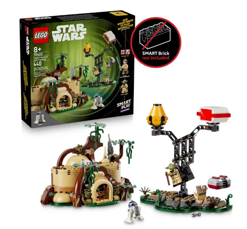 LEGO Star Wars 75422 SMART Play Yoda's Hut & Jedi Training Building Set Big Sale