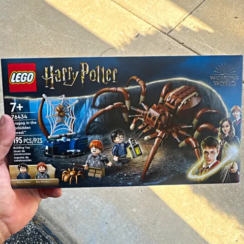 LEGO Harry Potter 76434 Aragog in the Forbidden Forest Set, 195 pcs (2024)