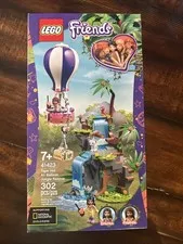 LEGO Friends Tiger Hot Air Balloon Jungle Rescue 41423 302pc Ages 7+ Boxed