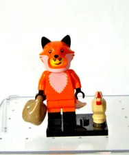 Lego Minifigure - 71025 - Series 19 - Fox Costume Girl - 2019