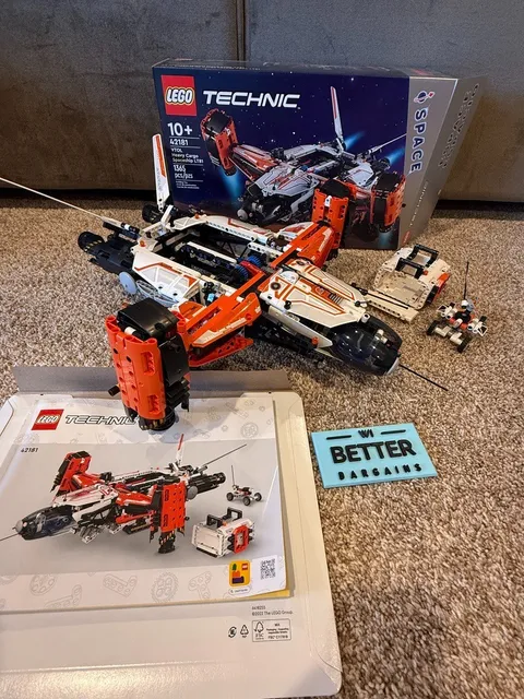 LEGO 42181 Technic VTOL Heavy Cargo Spaceship LT81 COMPLETE w box instructions