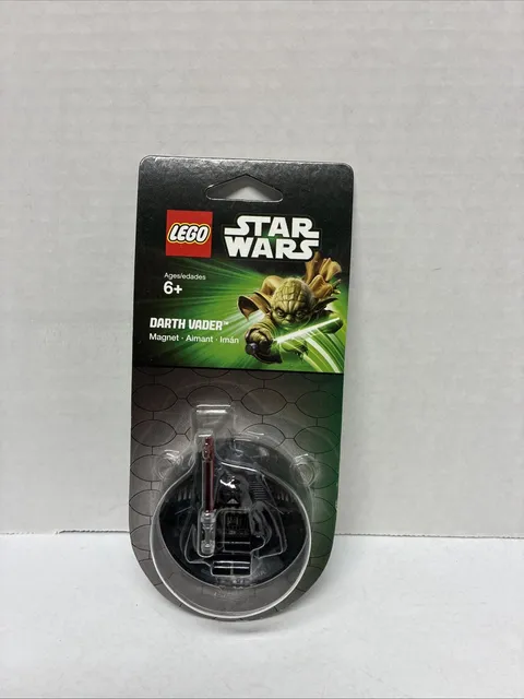 NEW Lego Star Wars YODA minifig Magnet DARTH VADER 6031698