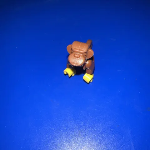 LEGO Vintage Monkey Minifigure Brown With Yellow Hands - 2550c01