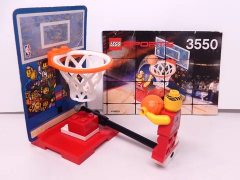 Lego 3550 Jump and Shoot Sports Basketball NBA 100% Complete