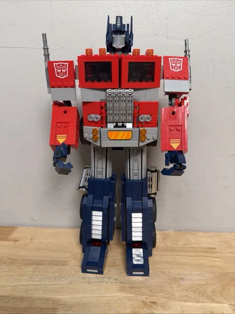 Lego 10302 Transformers Optimus Prime Set - Used, Incomplete, Unknown %