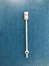 LEGO PART 99784 BAR 12L WITH 1X2 PLATE END (GRAY)