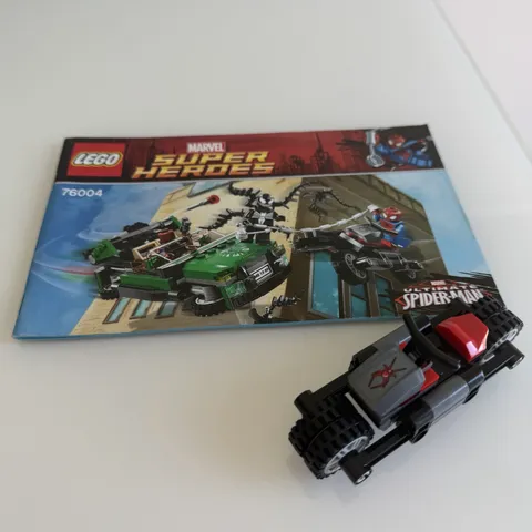 Lego 76004 Ultimate Spider Man Spider-Cycle Chase 2012 Retired