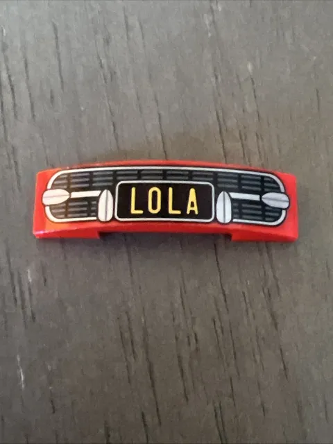 LEGO 93273pb062 Slope Curved 4x1x2/3 Lola Iron Man: Detroit Steel Strikes 76077