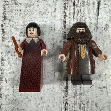 LEGO Harry Potter Minifigure Rubeus Hagrid Olympe Maxime hp200 75958 Beauxbatons