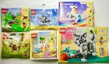 LEGO Creator: 31163 Playful Cat 30188 Kitten 30578 German Shepherd 30666 30714