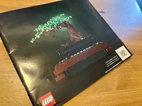 LEGO 6392351 Bonsai Tree Illustrated Instruction Manual Booklet ONLY