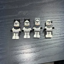 Lego Clone Commander Phase 1 MiniFigure Lot of 4