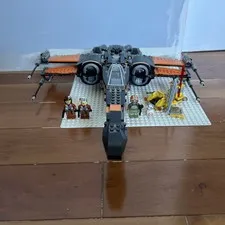 LEGO Star Wars: Poe's X-Wing Fighter 75102 w/ All Minifigs (no manual, no box)