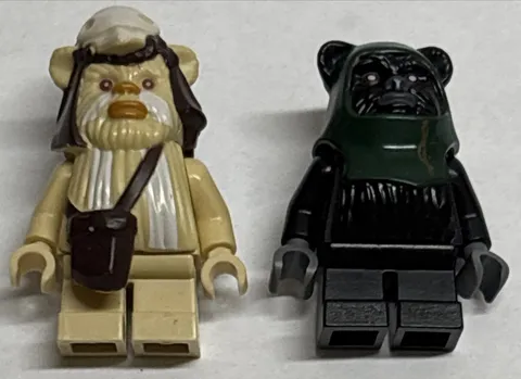 Lego Star Wars Ewok Minifigure Lot Tokkat Logray sw0338 sw0339 Ewok Attack 7956
