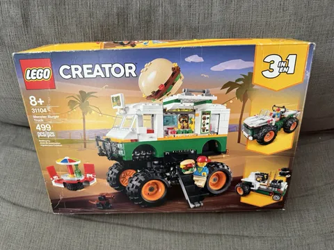 LEGO Creator: Monster Burger Truck (31104) Brand New Factory Sealed Retired Set