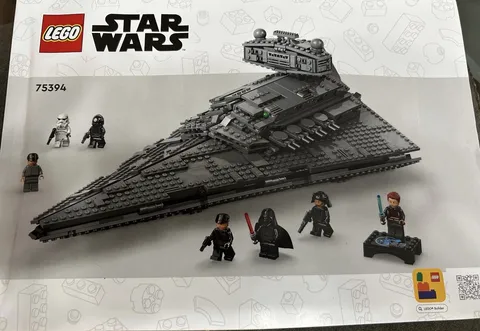 LEGO Star Wars Imperial Star Destroyer 75394 Instruction Manual Booklet Only