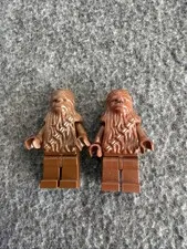 LEGO Star Wars Chewbacca Minifigures Lot of 2 Genuine Wookiee Figures