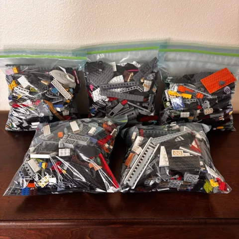 LEGO Bulk Lot 10lbs Mixed Parts Pieces Bricks Technic Plates Random Assortment