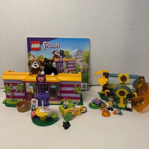 Lego Friends 41699 & 42601 Pet Adoption Cafe & Hamster Playground