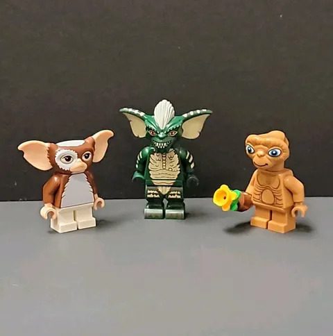 LEGO Gremlins Gizmo Stripe ET Extra Terrestrial Minifigure 80s Movie Lot E.T.