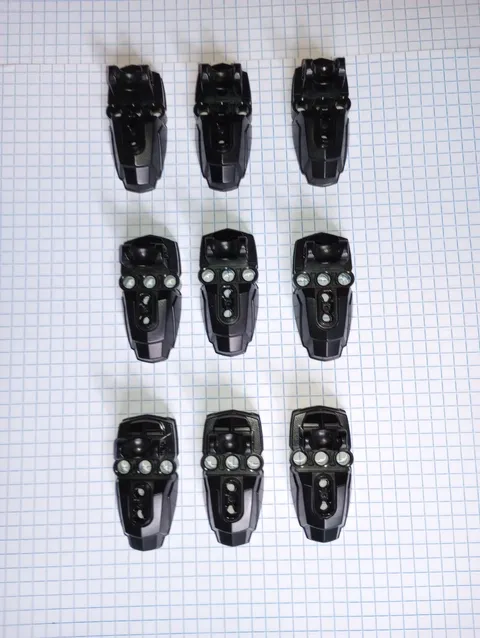 9 Bionicle Lego Black 90661 Star Wars Hero Factory Foot 9 Pieces WYSIWYG IRL