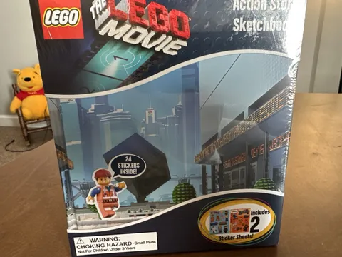 The Lego movie Action Story Idea 30 Stickers Sketch Book Diary Sketchbook
