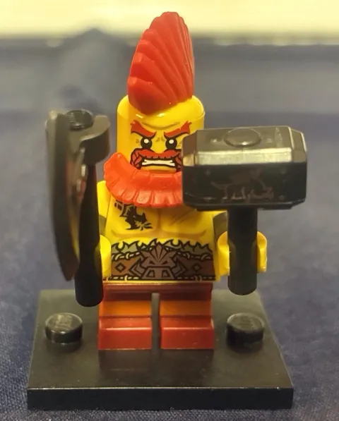 Lego 71018 Series 17 CMF Collectible Minifigure Battle Dwarf