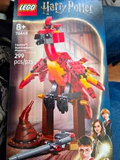 LEGO Harry Potter Fawkes Dumbledore’s Phoenix Set 76448 w/ Stand 299pcs 8+