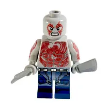 LEGO DRAX MINIFIG ✦ Marvel Super Heroes Guardians of the Galaxy ✦ SH0387