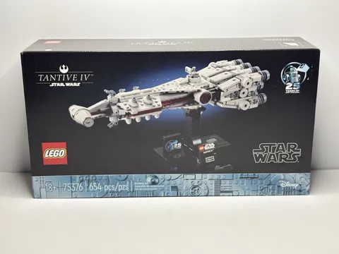 LEGO Star Wars Tantive IV 75376 Complete Set 654 Pieces Display Sealed New